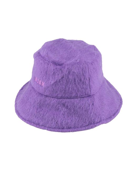 MSGM Purple Hat