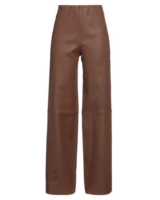 ODEEH Brown Pants