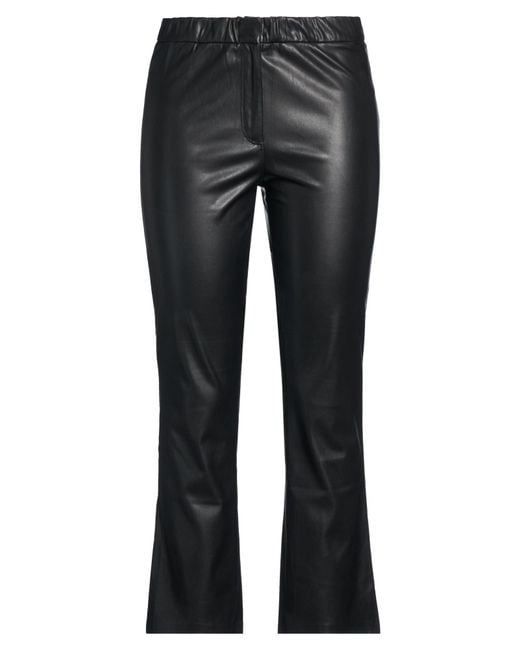 Semicouture Gray Pants Polyurethane