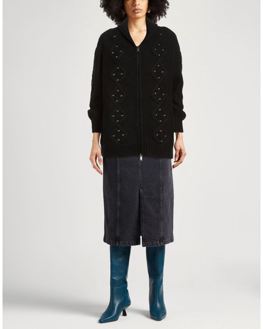 Laneus Black Cardigan