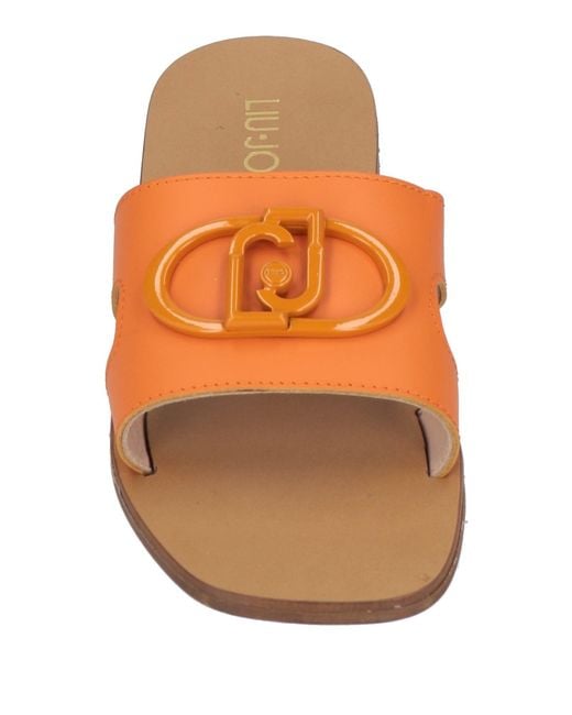 Liu Jo Orange Sandals