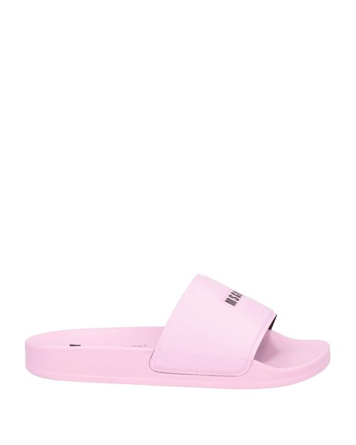 Sandali di MSGM in Pink