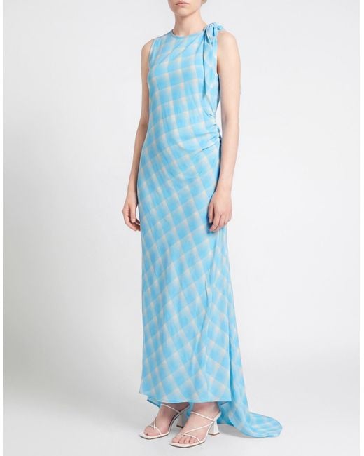 MSGM Blue Maxi Dress