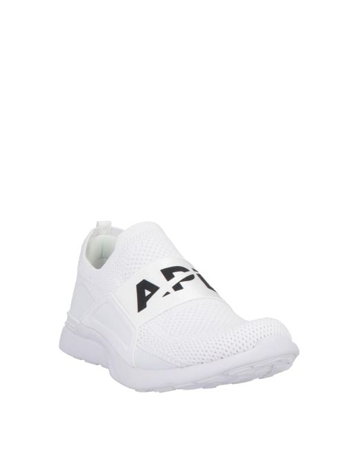 Athletic Propulsion Labs White Sneakers Textile Fibers