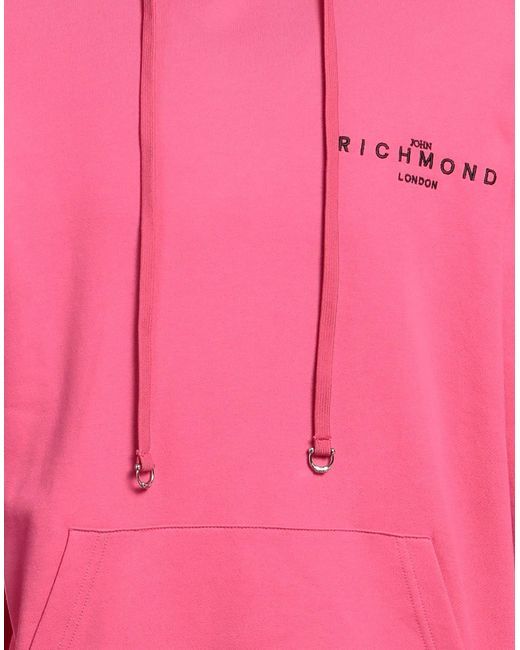 John Richmond Pink Sweatshirt for men