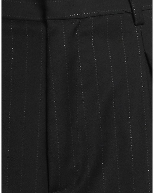ANDAMANE Black Pants Polyester, Viscose, Elastane