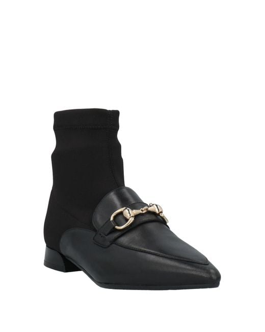 Tosca Blu Black Ankle Boots