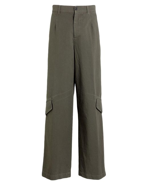 Dries Van Noten Gray Pants Cotton for men