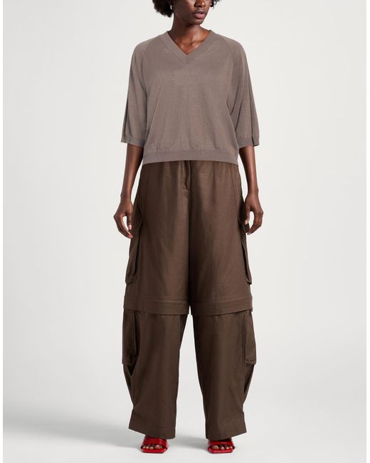 Peserico Brown Pullover