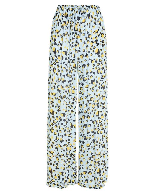 AZ FACTORY White Sky Pants Viscose, Elastane