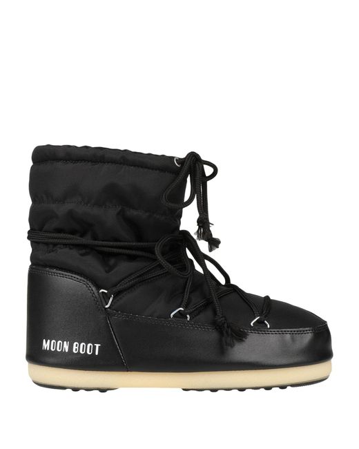 Moon Boot Black Ankle Boots for men