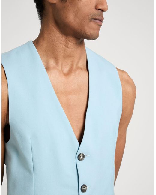 AMI Blue Waistcoat for men
