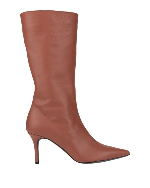 PAOLO MATTEI Brown Stiefel