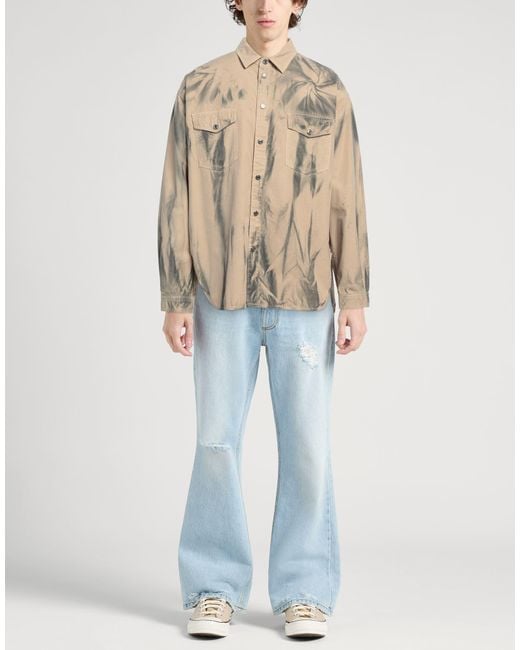 Chemise MSGM pour homme en coloris Natural