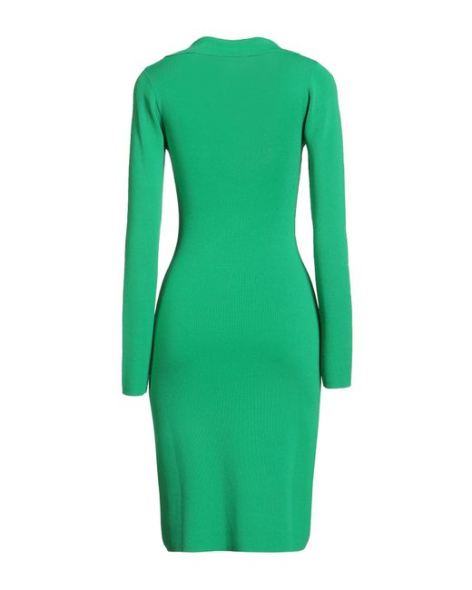 Karl Lagerfeld Green Midi Dress