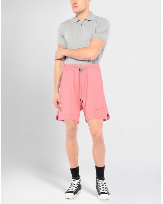 Buscemi Pink Shorts & Bermuda Shorts for men