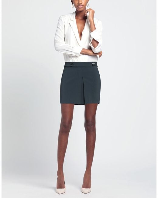 Patrizia Pepe Blue Mini Skirt