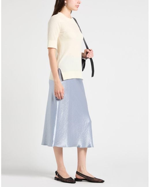 Jil Sander White Sweater Cotton, Polyester