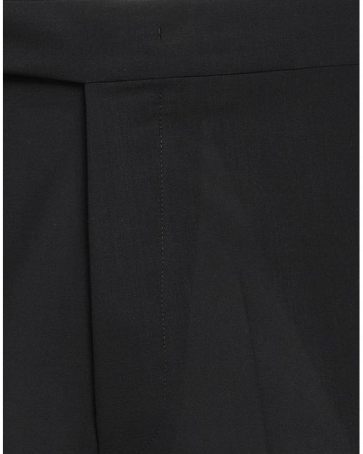 SAPIO Black Pants Wool for men