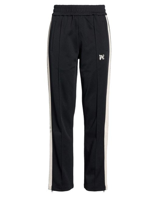 Palm Angels Blue Pants Polyester