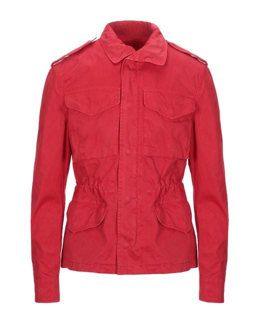 Original Vintage Style Red Jacket for men