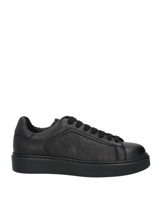 Doucal's Black Trainers for men