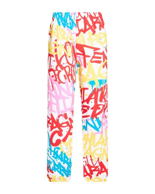 Chiara Ferragni White Pants Cotton