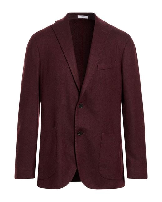 Boglioli Purple Blazer for men