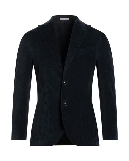 Boglioli Blue Midnight Blazer Cotton for men