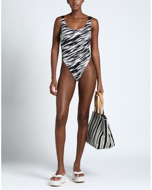 Calvin Klein White One-piece Swimsuit
