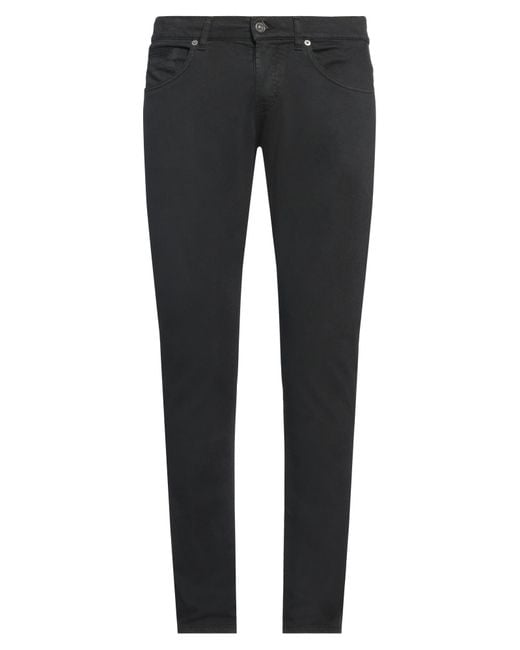 Dondup Gray Jeans Cotton, Elastane for men