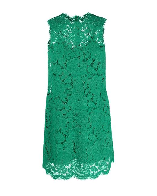 Vestito Corto di Dolce & Gabbana in Green