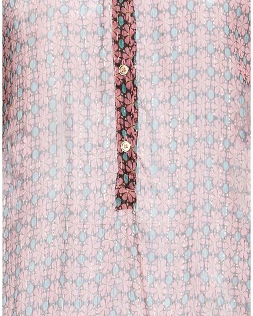 Robert Friedman Pink Top Silk, Elastane