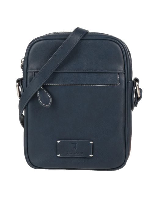 Trussardi Blue Cross-body Bag for men
