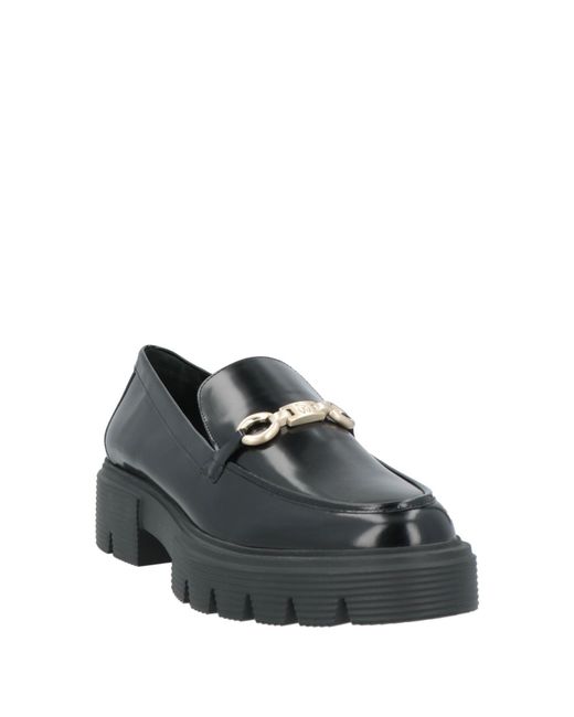 Stuart Weitzman Black Mokassin