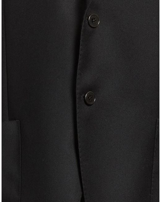 Tombolini Black Blazer Virgin Wool for men