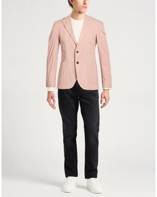 Messagerie Pink Blazer Linen for men