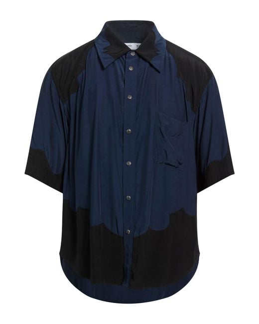 Camisa Toga de hombre de color Blue
