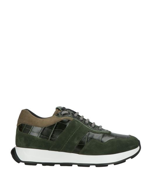 Giovanni Conti Green Sneakers for men