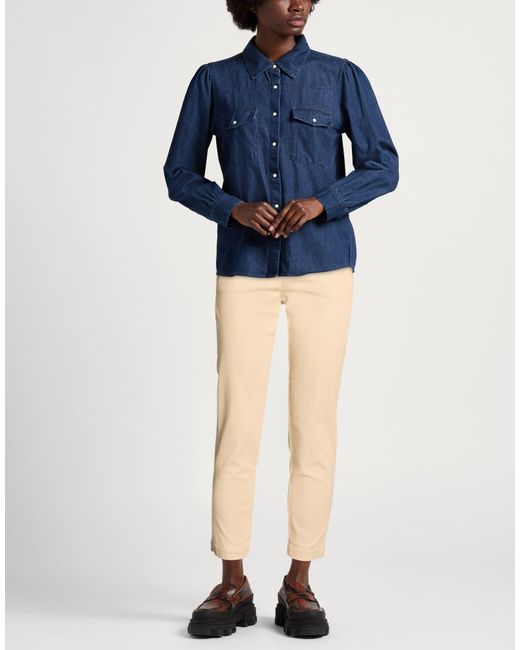 Roy Rogers Natural Sand Pants Cotton, Lyocell, Elastane