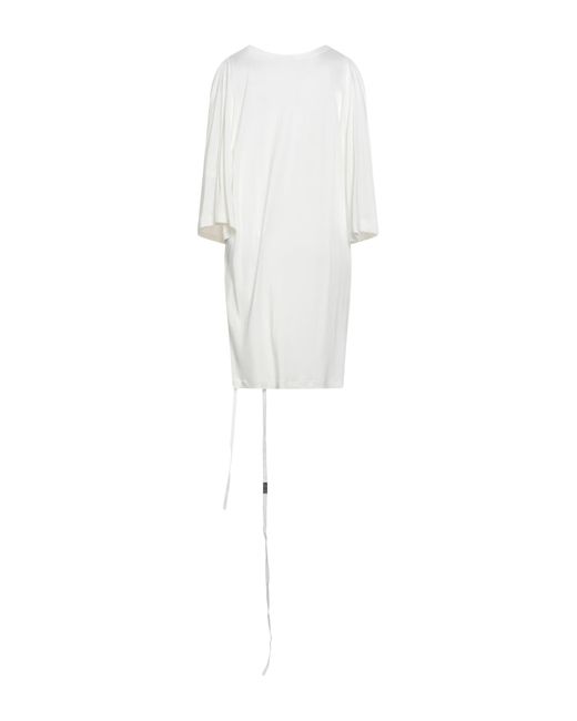 Ann Demeulemeester White Mini Dress