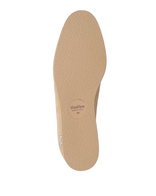 Max Mara Natural Loafers