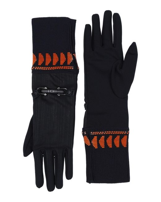 High Black Gloves