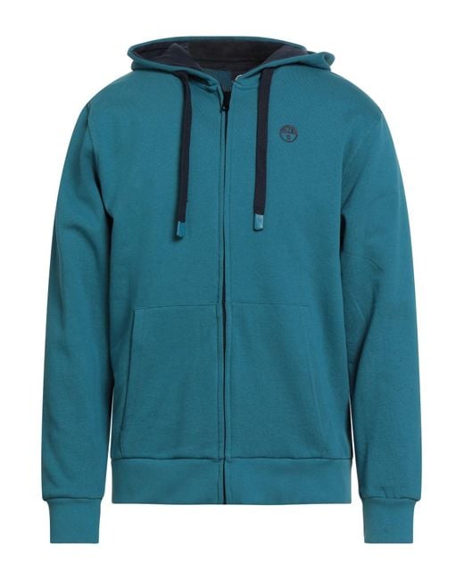 North Sails Blue Sweatshirt for men