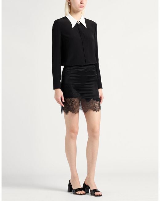 Versace Black Shirt Silk