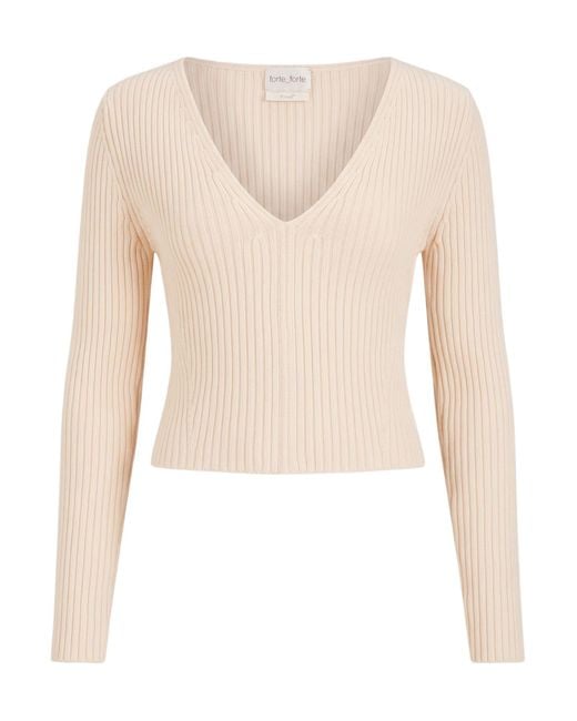 Pullover Forte_forte de color Natural