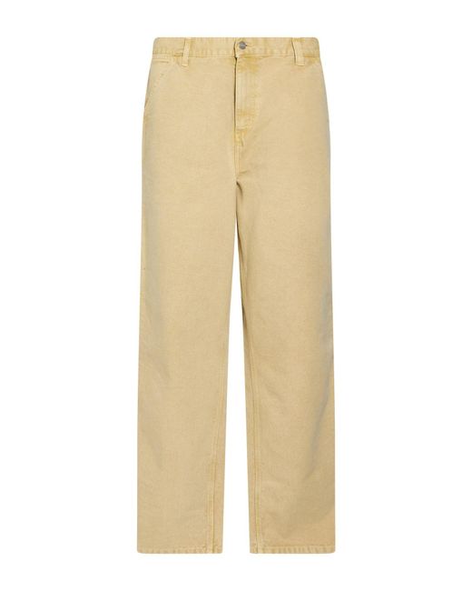 Carhartt Natural Pants Cotton for men