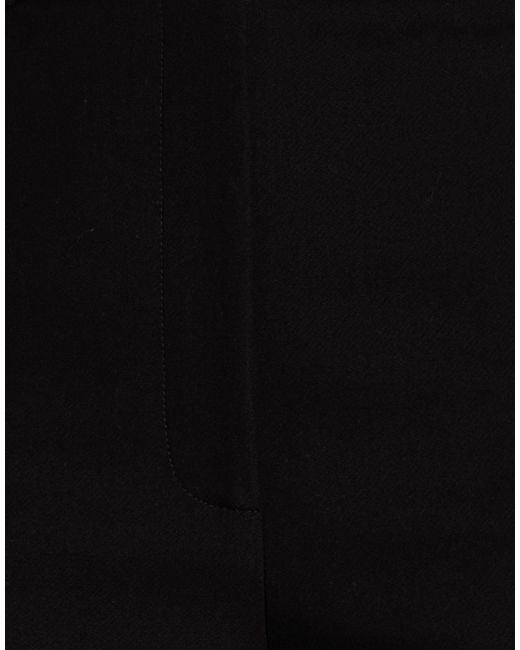 Khaite Black Pants Viscose, Virgin Wool, Elastane