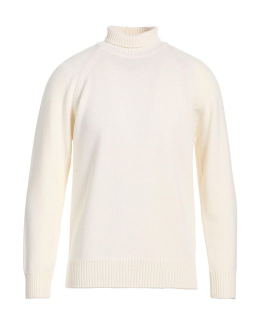 Paolo Pecora White Turtlenecks for men
