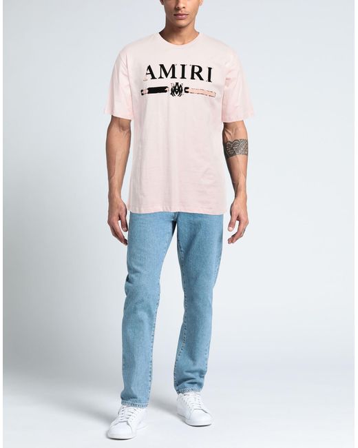 T-shirt di Amiri in Pink da Uomo